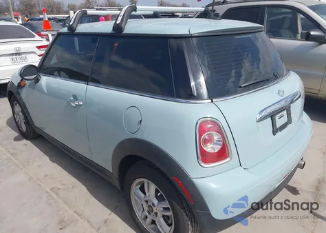 2012 Mini Cooper z USA, uszkodzony, nr VIN WMWSU3C5XCT369146